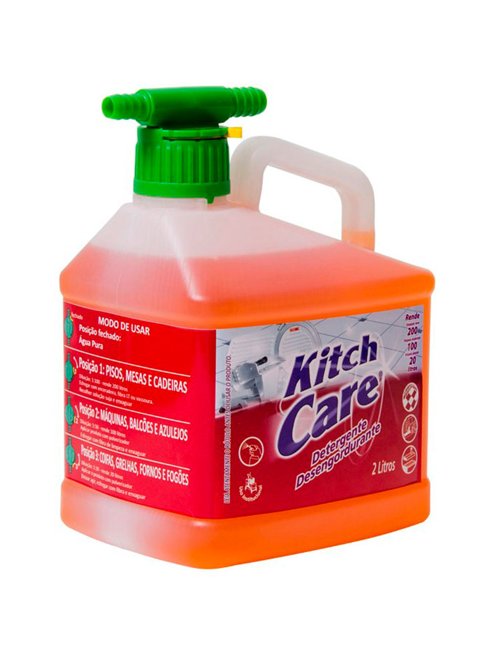 Detergente Desengordurante Kitch Care