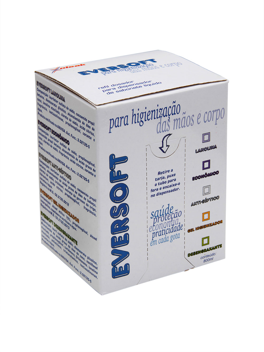 Sabonete Desengraxante Eversoft Econômico