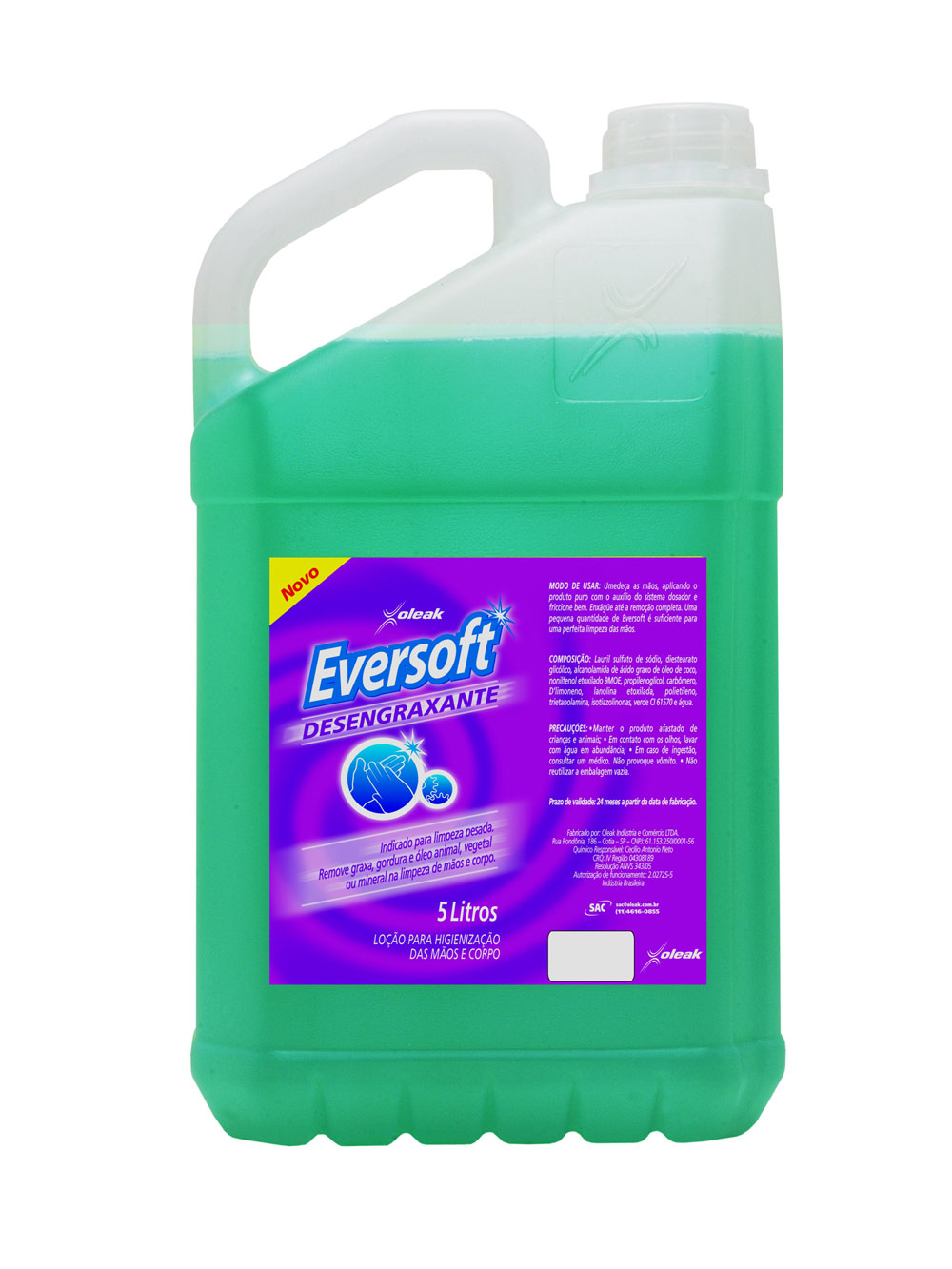 Sabonete Desengraxante Eversoft