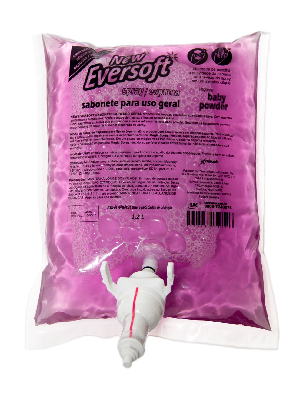 Sabonete Espuma / Spray Uso Geral